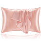 Bedelite Toddler Pillowcases 13X18 Inches - Super Soft And Silky Satin Pillowcase For Hair And Skin 2 Pack, Coral Cooling Pillow