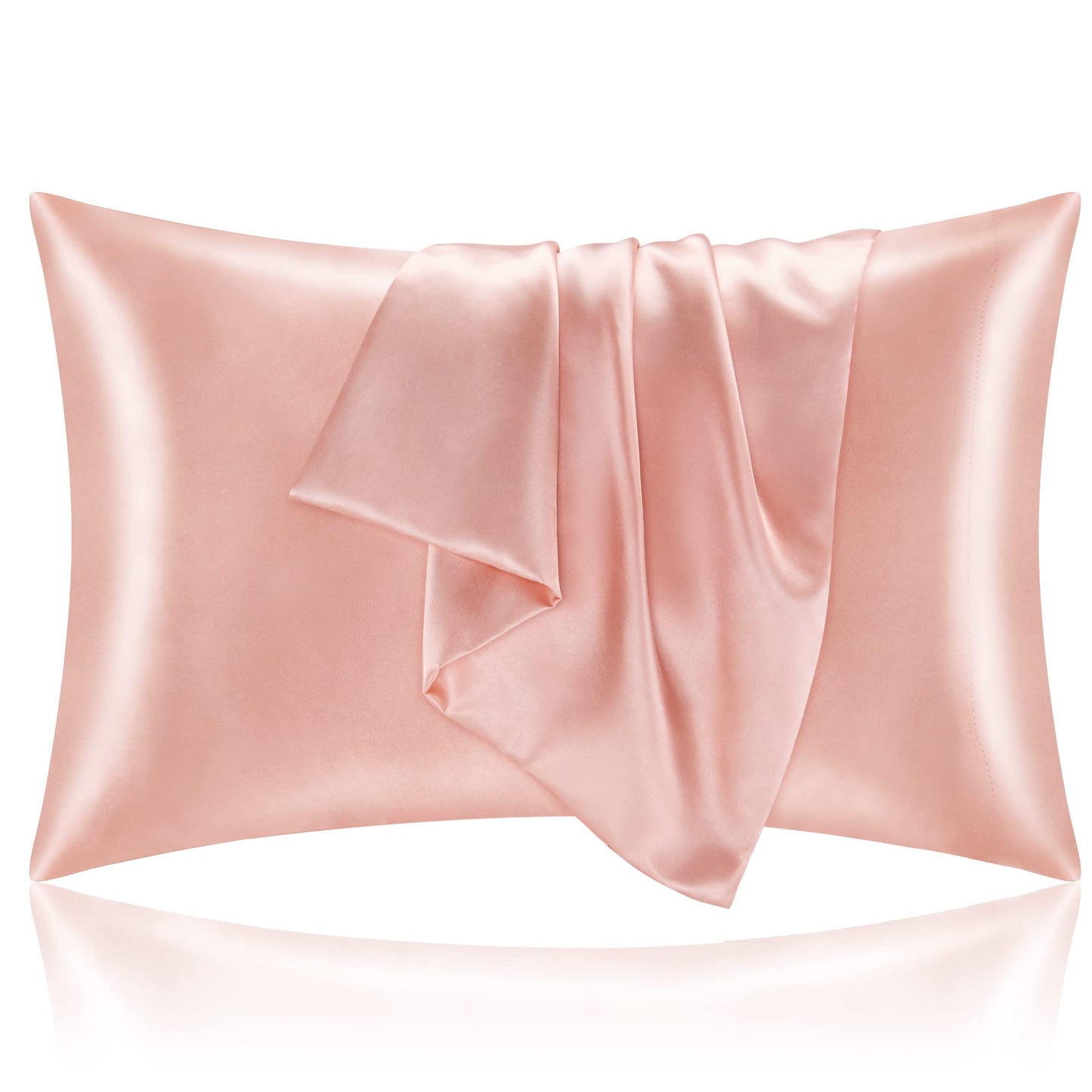 Bedelite Toddler Pillowcases 13X18 Inches - Super Soft And Silky Satin Pillowcase For Hair And Skin 2 Pack, Coral Cooling Pillow