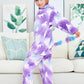Cos Time Uniquecos Kids Unicorn Onesie Animal One Piece Pajamas Halloween Costumes (Purple Horse, 4T)