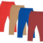 IndiWeaves Girls Cotton 3/4th Leggings/Capri (Pack of 4)(7180016171819IWBP430_Multicolor_1012 Years)