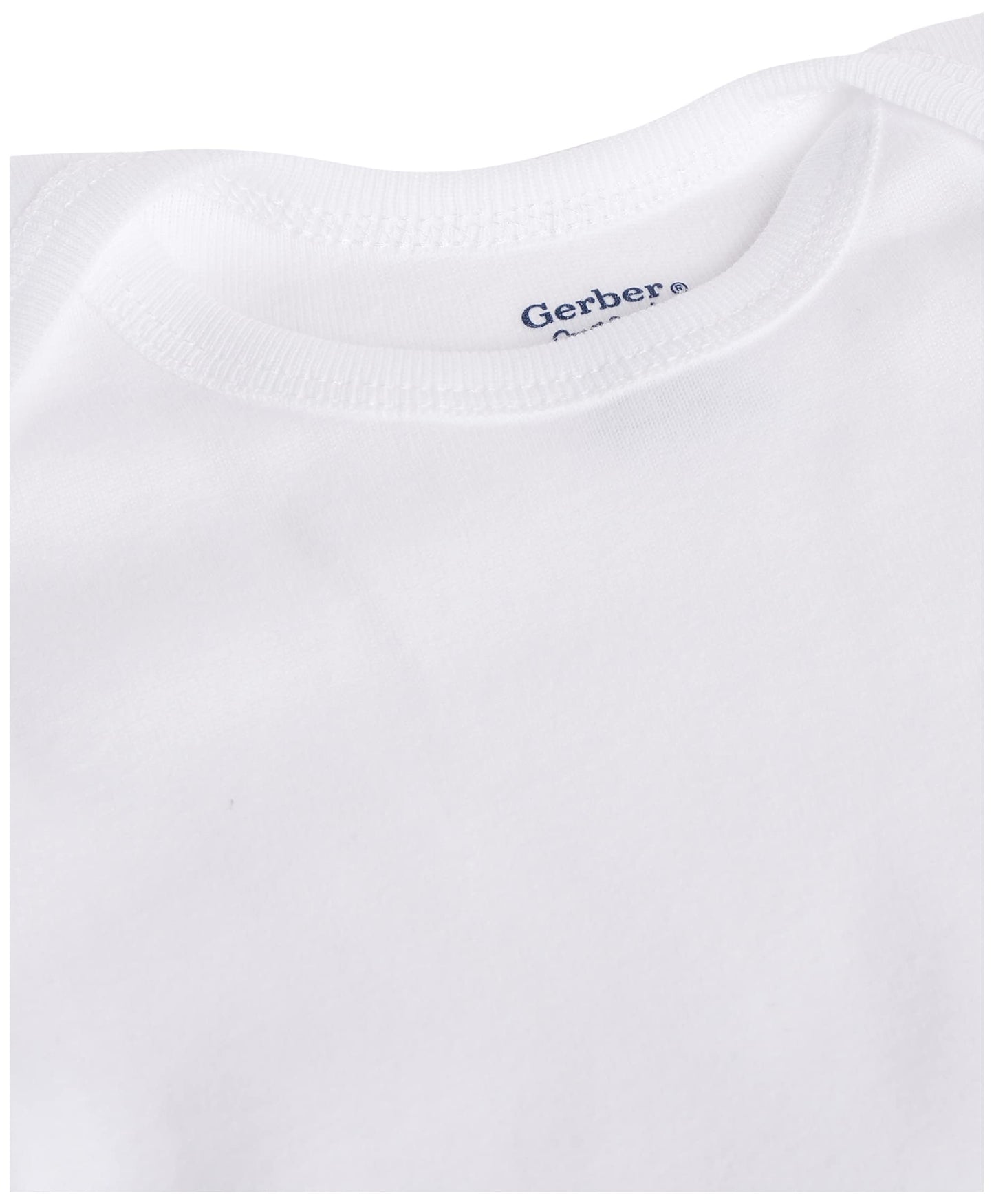 Gerber Unisex Baby 5-Pack Short Sleeve Variety Onesies Bodysuits Short Sleeve White Preemie