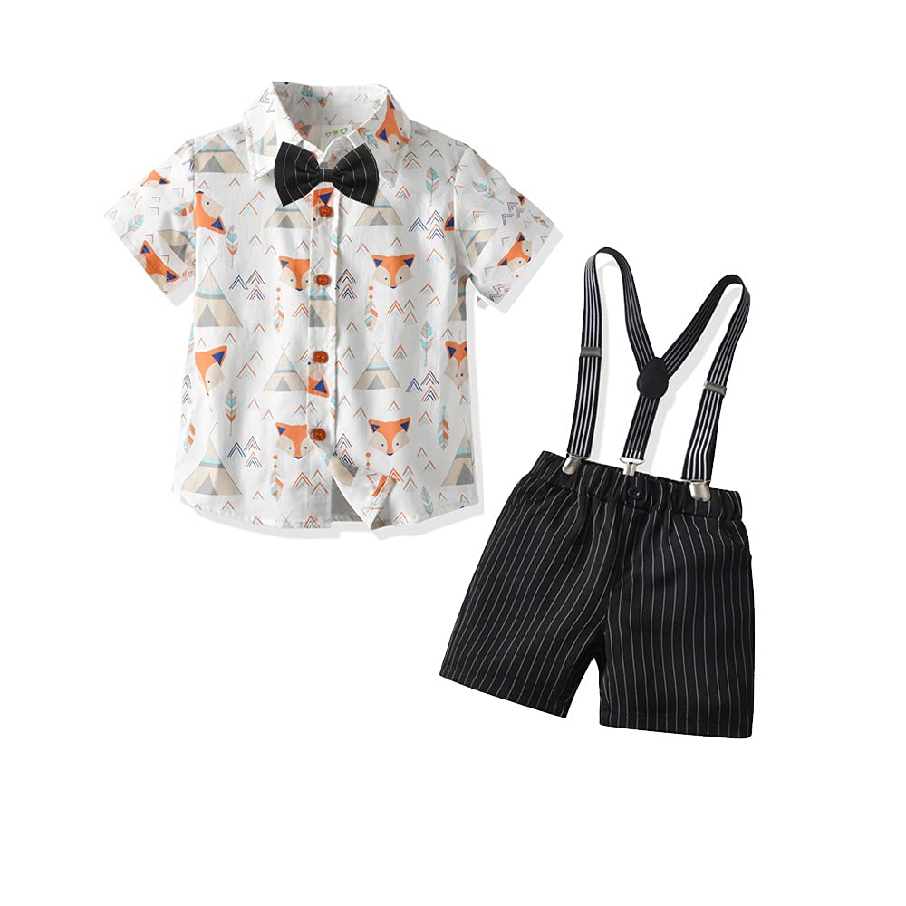 Carlstar Little Boys Gentleman Outfit Suits,Baby Boys Short Pants Set, – Cutebab WBBAPB08BZFQ8ZC