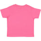 Rabbit Skins 3321 - Fine Jersey Toddler T-Shirt, Hot Pink, 5/6