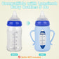 Silicone Sleeves for Lansinoh Glass Baby Bottles 5oz,Anti Breakage Baby Bottle Holder with Handles 3 Pack