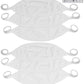 Tobeinstyle Babies' 6-Pack Comfortable Newborn Baby Belly Binder - White - One Size