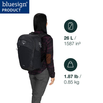 Osprey Poco Changing Backpack With Clip-In Changing Pad, Black