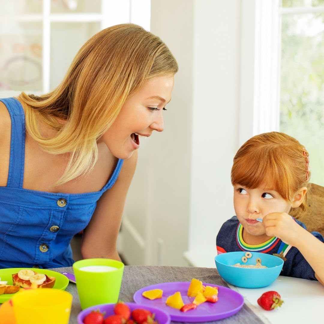 Munchkin 4-Pack Multi-Color Bowls For Feeding Toddlers