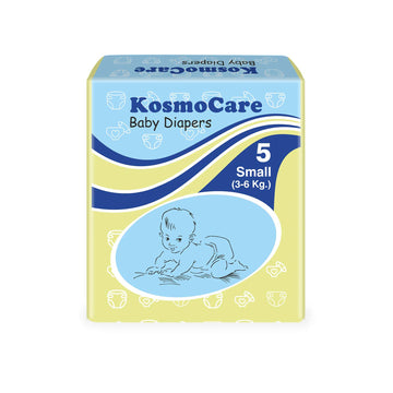 Kosmocare Baby Diapers Tape StyleSmallPack Of 60