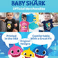 Tstars Baby Shark Shirt Gift For Kids Toddler 2Nd 3Rd 4Th Birthday Girl Boy Outfit Navy 2T