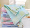 Khillayox Checked Baby Washcloths Muslin Cotton Soft Baby Face Towels for Newborns & Infants 25x25 CM Reusable Baby Wipes (12)
