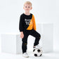 3T Boy Clothes 2T Toddler Boy Clothes Fall Winter Outfits Cotton Color Block Sweatshirt Long Pants Cute Baby Boys Clothes Set 2