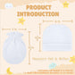 Rative Newborn Baby Mittens And Caps Set Cotton Gloves No Scratch Mittens For 0-6 Months Boys Girls (6White(Mittens+Caps))