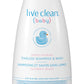 Live Clean Baby Tearless Shampoo & Wash Organic Eco Friendly 750 Ml (25 Fl Oz)