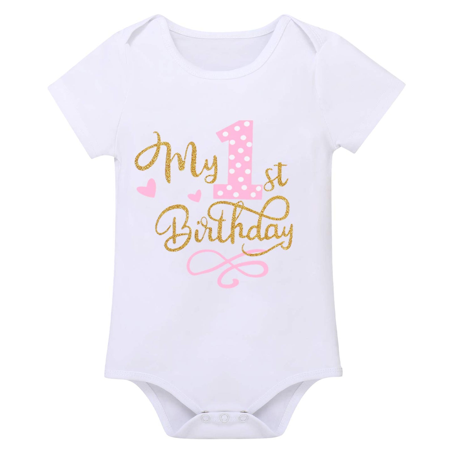 First Birthday Girl Outfit Its My 1St Birthday Outfits Cake Smash Photo Props Newborn Christmas Outfit Pink Tutu Skirts Set Romp