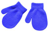 Biuxiaobai Baby Boys And Girls Solid Warm Knitted Mittens No Scratch Gloves, 1-4 Years, Royal Blue