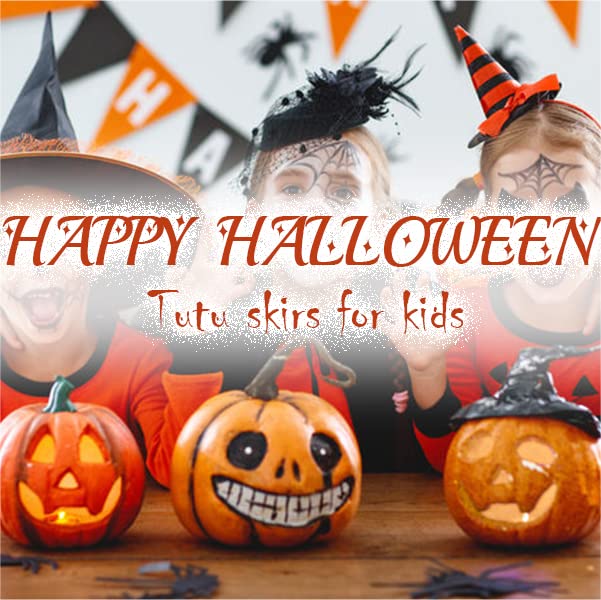 Zando Baby Halloween Costumes Tulle Tutus For Girls Ballet Tutu Dresses For Toddler Girls Layered Tutu Skirt Princess Dress Spec