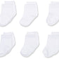 Touched By Nature Baby Organic Cotton Socks, White, 12-24 Months
