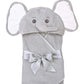 Bearington Baby Lil' Spout Elephant Hooded Bath Towel, 24' X 24'