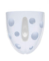 Bizzu Bath Toy Storage, Bath Toy Organizer, Bath Caddy With Handle, Quick Drying Bin & Scoop For Toddlers And Baby, White