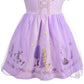 Dressy Daisy Princess Dress Up Clothes Halloween Fancy Party Tulle Skirt Summer Outfit For Toddler Girls Size 5T, Style 17