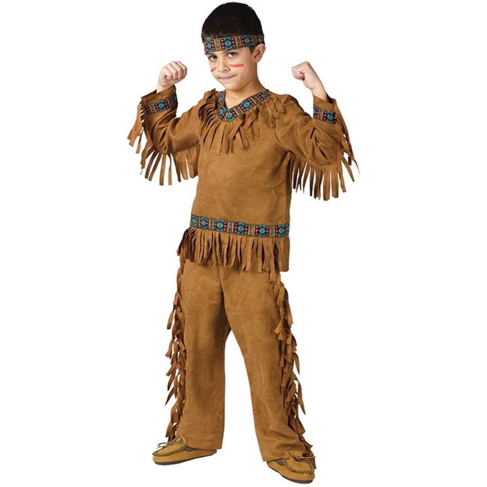 Fun World Native American Boy Costume, Large 12-14, Multicolor