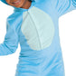 Sobble Pokemon Kids Costume, Official Pokemon Hooded Jumpsuit With Fin, Classic Size Small (4-6)