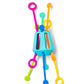 Mobi Zippee Activity Toy - Montessori Toys for 1 Year Old and Up, Sensory Toys for Toddlers, Made with Food Grade Silicone, BPA