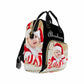 Personalized Family Photo Bag, Custom Diaper Bag With Picture Name Fashion Multipurpose Daycare Bag Mummy Nursing Baby Bags Shou