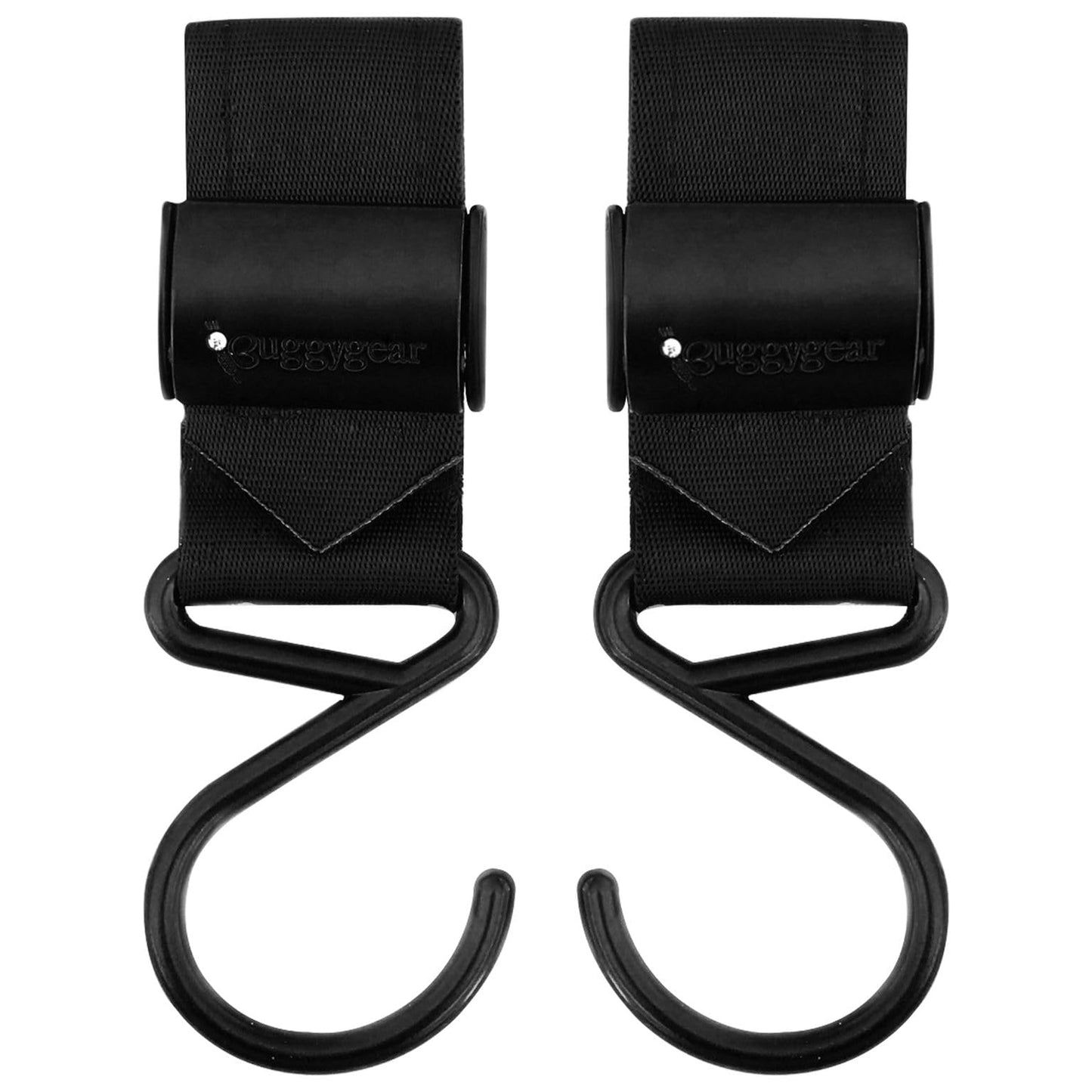 Boutique Buggy Hooks Set Of 2 By Buggygear - A Perfect Accessory For Your Baby Stroller Or Jogger - Hang Your Purse, Diaper Bag,
