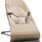 BabyBjrn Bouncer Balance Soft, Khaki/Beige, Woven | 2-in-1 Adjustable Baby Bouncer Seat and Toddler Chair, Newborn to Toddler (8