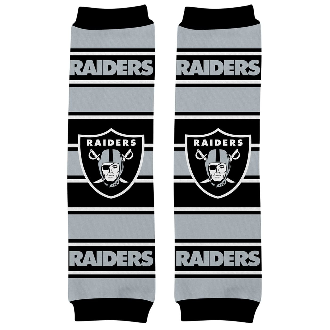 Baby Fanatic Officially Licensed Toddler & Baby Unisex Crawler Leg Warmers - NFL Las Vegas Raiders