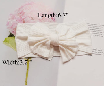 Hjiaruiky Baby Headbands Baby Girls Bows Headband Newborn Bow Handmade Soft Headbands With Bows Hairbands For Infant Toddler Bla