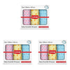 LuvLap 100% Cotton Muslin Baby Swaddle Set, Baby Towel, Size120cm x 100cm (47x39), Dots Hearts Print, 018 Month+, Printed Mu