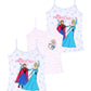 BODYCARE Kids Girls Vest White Colored | 100% Cotton| Skin Friendly | Lightweight | Sleeveless Design | Pack of 3 Print