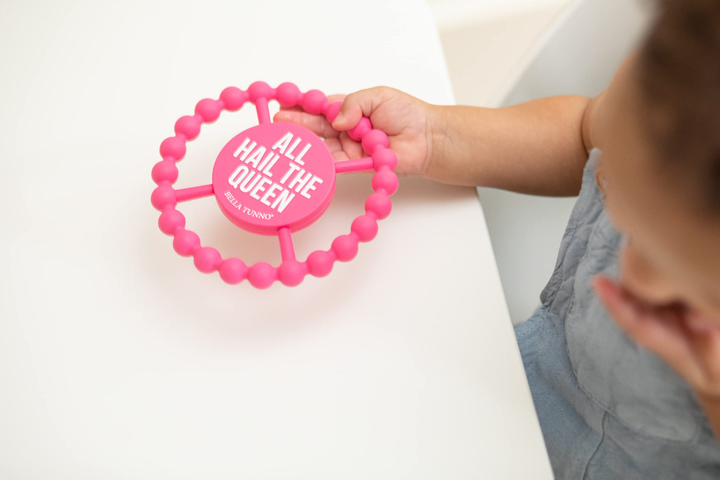 Baby Teether by Bella Tunno, Silicone Teethers for Babies 3-6 months, 6-12 months, Baby Toys, Pacifier, Teething Relief, Boys, G