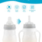 Straw Cup Conversion Kit For Mam Bottles, Spill-Proof Transition Kit With Silicone Straw Nipple, Weighted Straw, Handle, 3 Pack,