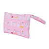 Diaper Storage Bag, Bright Color Cute Exquisite Compact Portable Safe Eco Friendly Diaper Pouch for Home Travel for Camping Outi