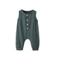 Arleysh Newborn Baby Boys Girls Romper Jumpsuit Cotton Linen Sleeveless Ruffled Bodysuit Infant Summer Clothes Outfits (Green, 1