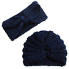 Syga BabyGirls Pack Of 2 Baby Cap & Headband Woolen Soft Stretchable Hat And Ears Warm Headband For Newborn Baby Winter Cap 03