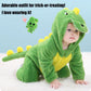 Abtshu Baby Light Green Dinosaur Costume Toddler Halloween Dress Up Outfit 12-18 Months