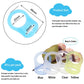 4Pcs Pacifier Adapter Rings Silicone Rings For Pacifier Clip Button Soother Dummy Pacifiers Holder Paci Clips Newborn Gift For B