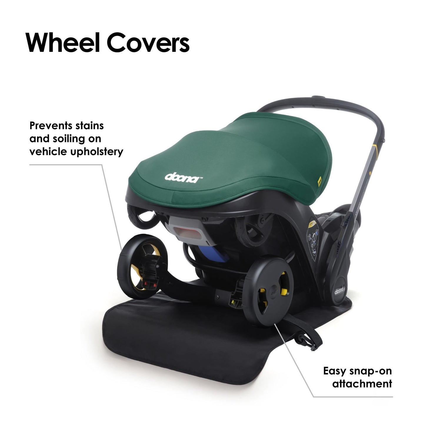 Doona Wheel Covers - Compatible Car Seat & Stroller