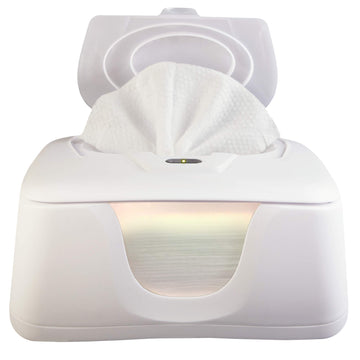 Gogo Pure Baby Wipe Warmer And Dispenser, Advanced Features With 4 Bright Auto/On Off Led Ample Lights For Easy Nighttime Change