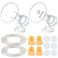 Maymom Breast Pump Kit Compatible With Medela Pump In Style Advanced Breast Pumps;2 Breastshields (One-Piece, 24Mm), 4 Valve, 6