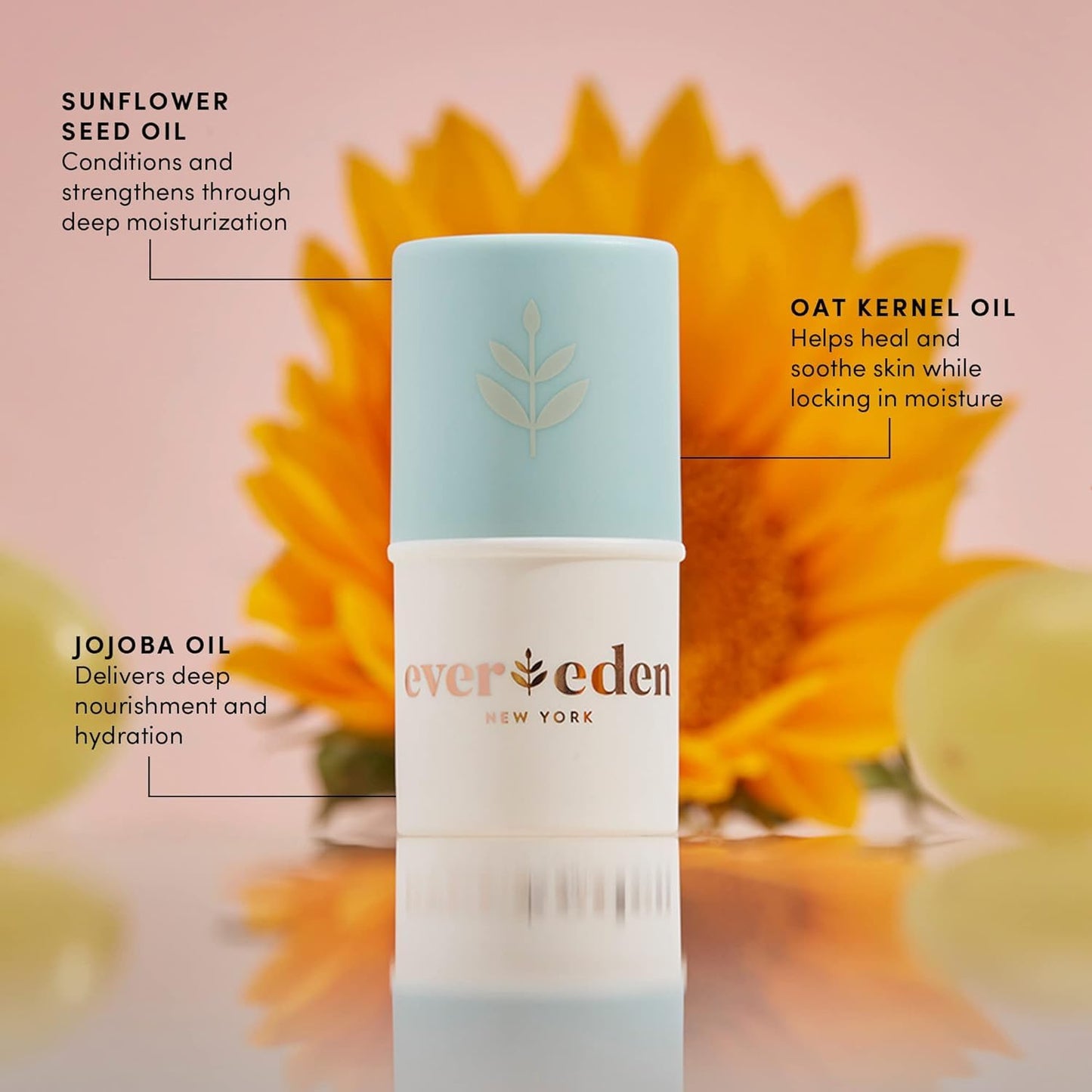 Evereden Dry Relief Duo - Baby Face Cream (1.7Oz) & Baby Lip Balm (0.13Oz) - Clean, Vegan, & Easy To Use Toddler Chapstick & Bab
