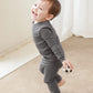 Vaenait Baby Infant Toddler Kids Cotton Sleepwear Pajama Pjs 2Pcs Set Basic Warmgrey Jm