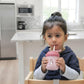 Aekatray Baby Stainless Steel Sipper Cup 350ml with Handles | BPA Free |f Toddler Training Cup | Food Grade Steel Inner | Spill 