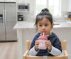 Aekatray Baby Stainless Steel Sipper Cup 350ml with Handles | BPA Free |f Toddler Training Cup | Food Grade Steel Inner | Spill 