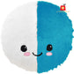 Wondershala White Sky Blue Baby Cushion Pillow Fur Round Pillow for Kids Chair pad or Sofa Cushion Pillow, Kid Pillow, car Decor