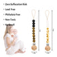 Misslili Pacifier Clips, 2Pcs Silicone Soother Clips, Bpa Free Pacifier Clip Pacifier Holder For Newborn Baby Boy Girl Gifts, Su